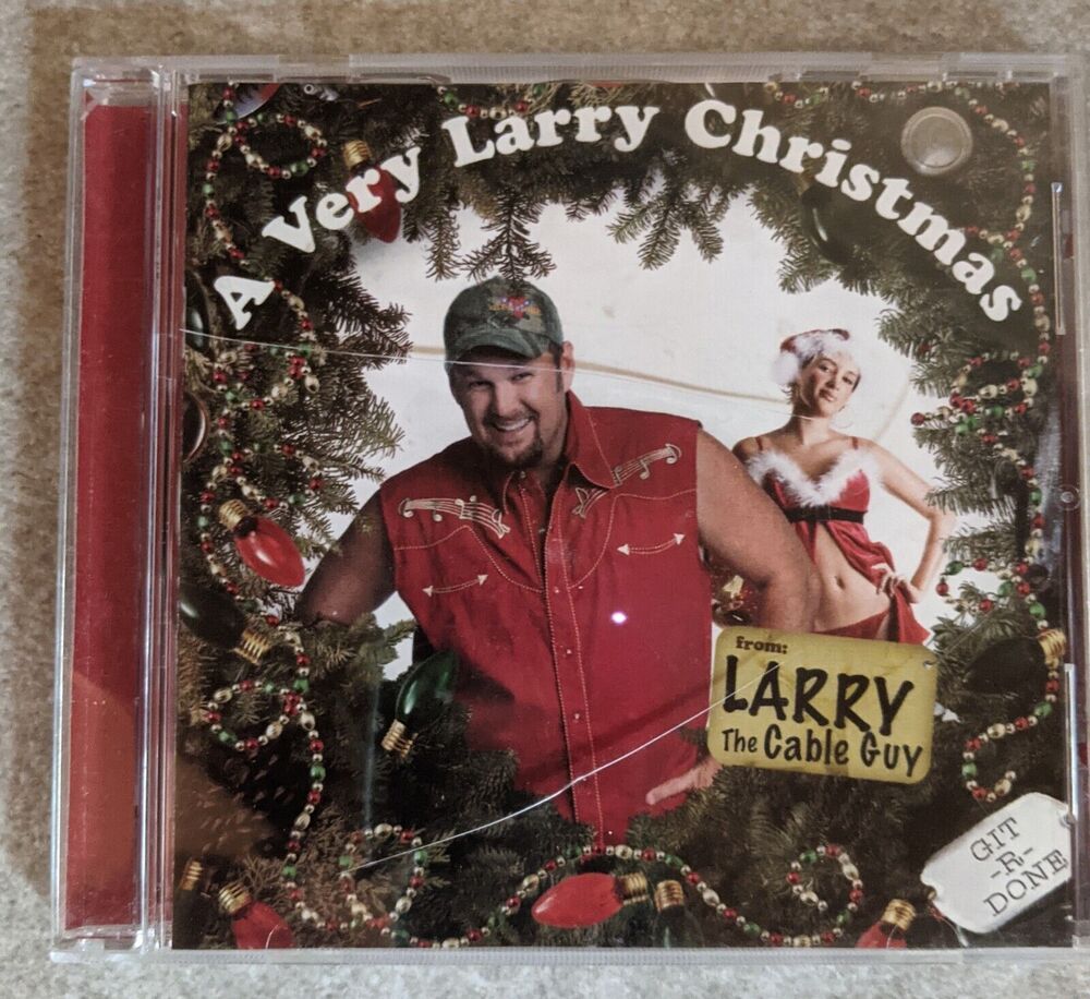 LARRY THE CABLE GUY A Very Larry Christmas CD,